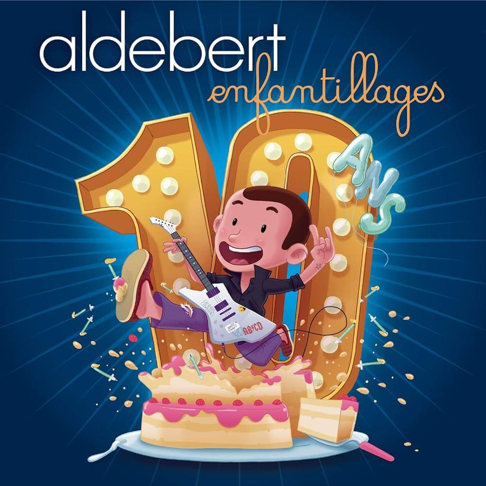 Capa do Álbum "Enfantillages 10 Ans", de Aldebert