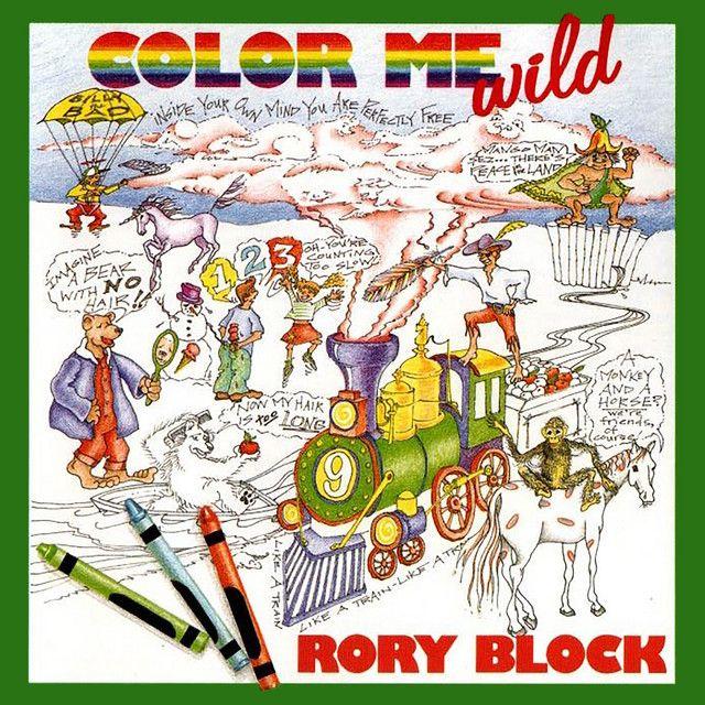 Capa do Álbum "Color Me Wild", de Rory Block
