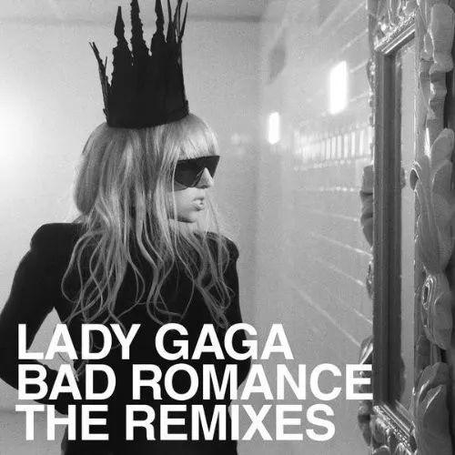 Portada del álbum "Bad Romance Remixes", de Lady Gaga