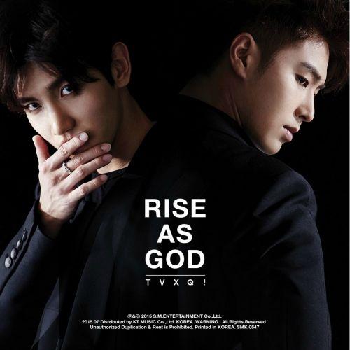 Portada de Álbum "Rise As God", de TVXQ!