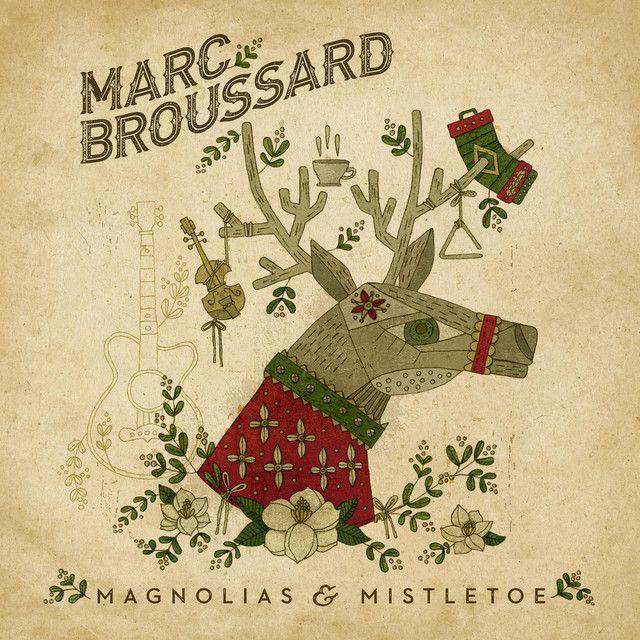 Portada de Álbum "Magnolias & Mistletoe", de Marc Broussard