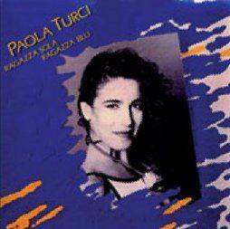 Portada de Álbum "Ragazza Sola Ragazza Blu", de Paola Turci