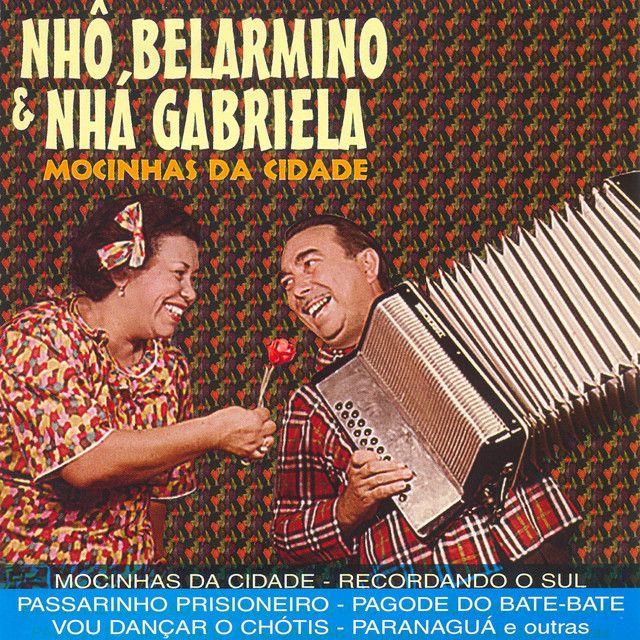 Portada de Álbum "As Mocinhas da Cidade", de Nhô Belarmino e Nhâ Gabriela