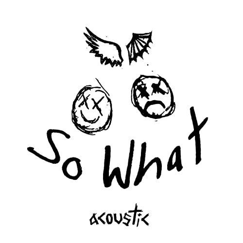 Portada de Sencillo/EP "So What! (Acoustic)", de jxdn