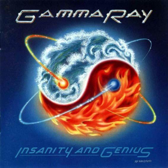Portada del álbum "Insanity & Genius", de Gamma Ray