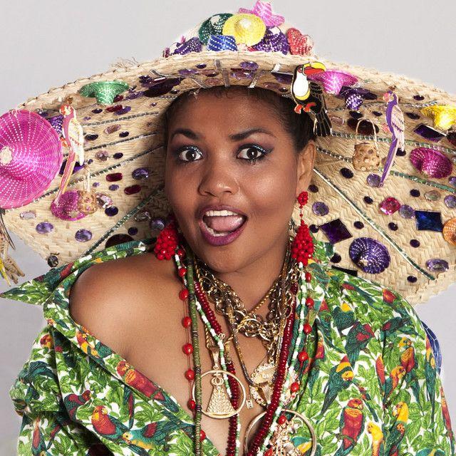 Portada de Sencillo/EP "Carimbó da Alegria", de Gaby Amarantos