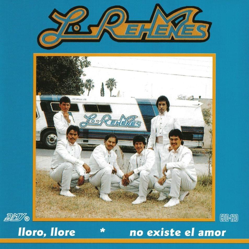 Portada de Álbum "Lloro, Llore / no Existe el Amor", de Los Rehenes