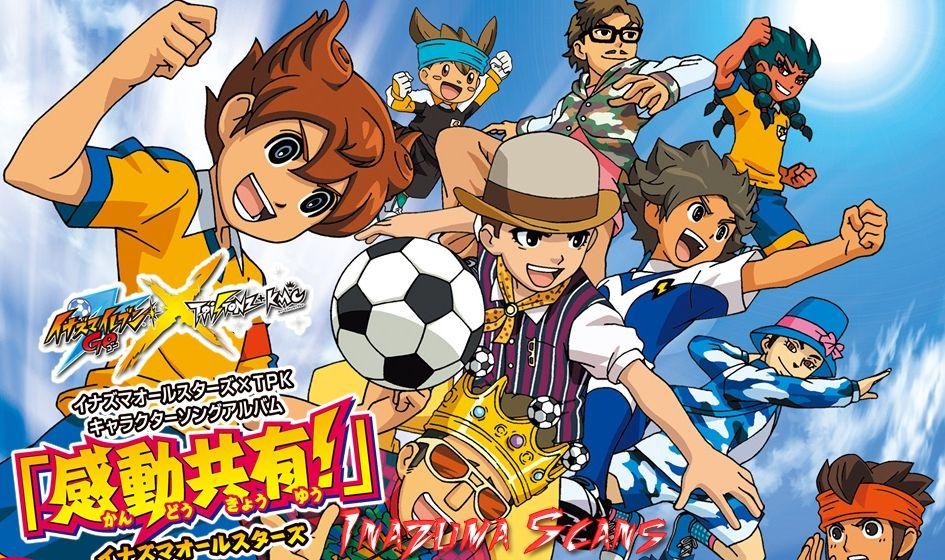 Portada de Álbum "Kandou Kyouyuu!", de Inazuma Eleven Go