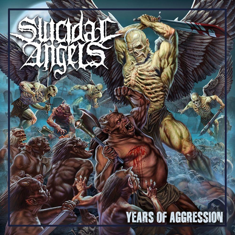 Capa do Álbum "Years Of Aggression", de Suicidal Angels