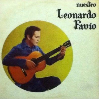 Portada de Álbum "Nuestro Leonardo Favio", de Leonardo Favio
