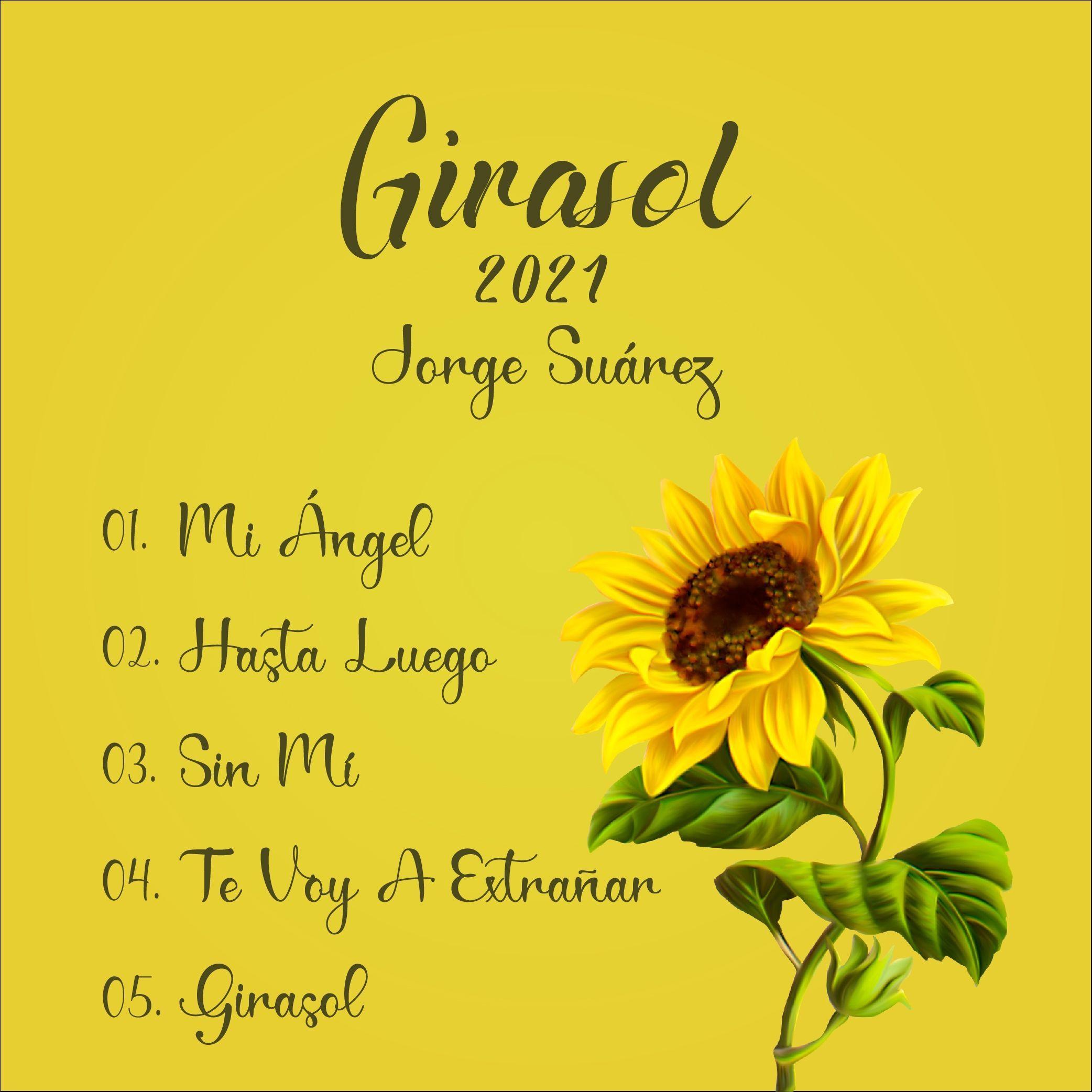 Capa do Single/EP "Girasol", de Jorge Suárez
