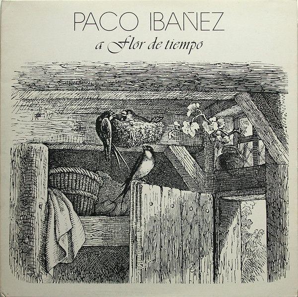 Portada de Álbum "A Flor De Tiempo", de Paco Ibañez