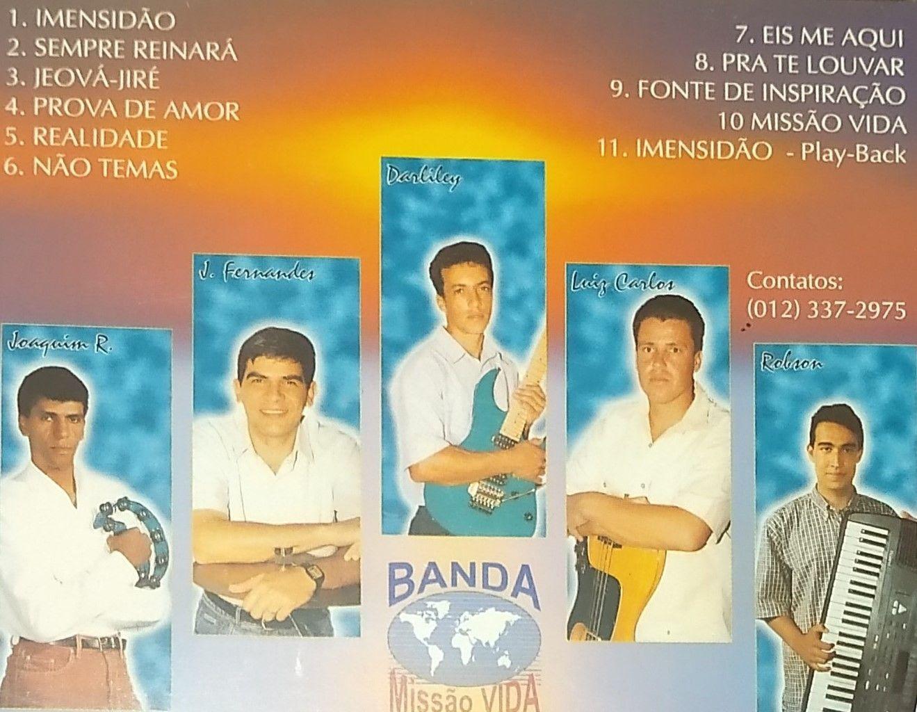 Portada de Álbum "Imensidão", de Banda Missão Vida