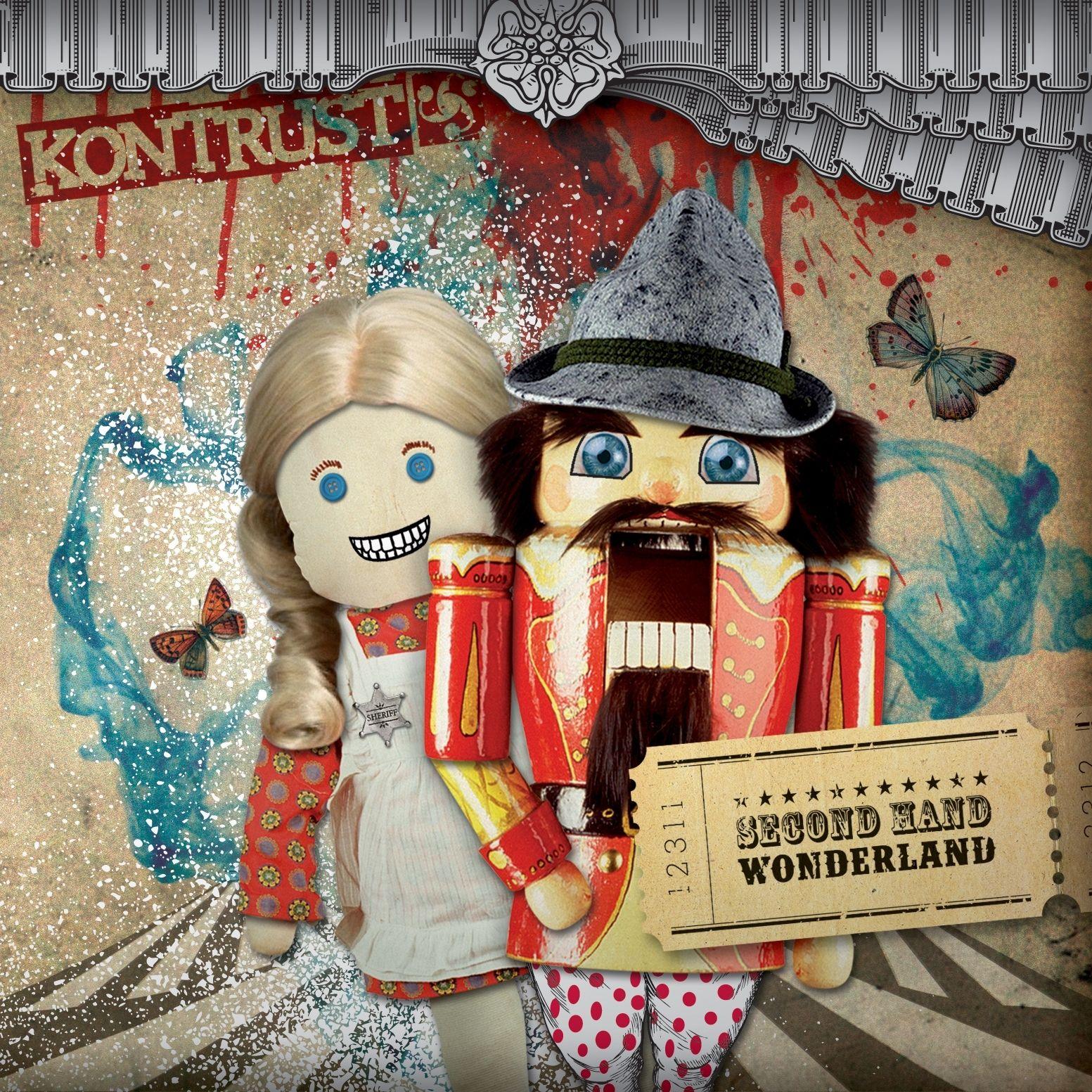 Portada de Álbum "Second Hand Wonderland", de Kontrust