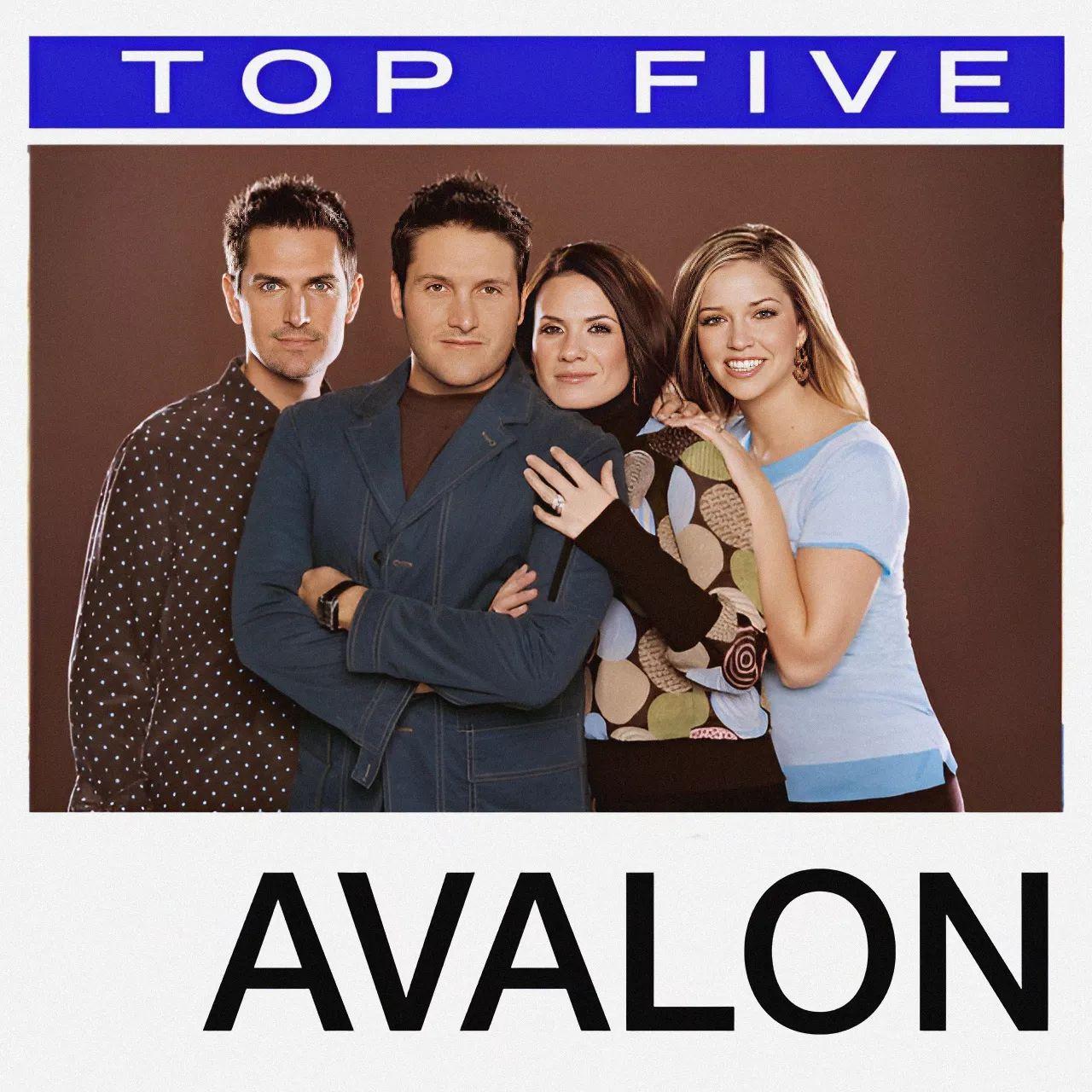 Portada del álbum "Top 5: Hits", de Avalon