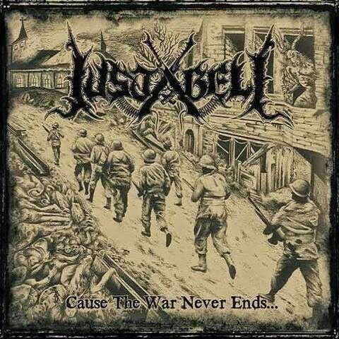 Capa do Álbum "Cause The War Never Ends...", de Justabeli