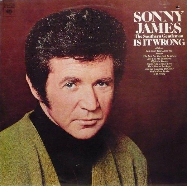 Capa do álbum "Is It Wrong", de Sonny James