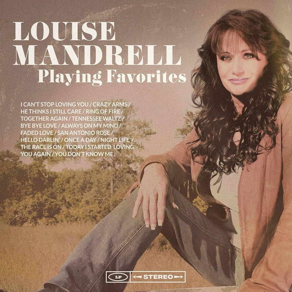 Portada de Álbum "Playing Favorites", de Louise Mandrell