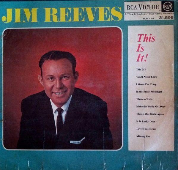 Portada del álbum "This is it!", de Jim Reeves
