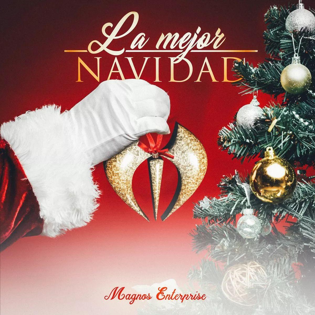Portada del álbum "La Mejor Navidad", de Santaflow