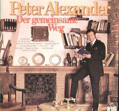 Portada de Álbum "Der Gemeinsame Weg", de Peter Alexander