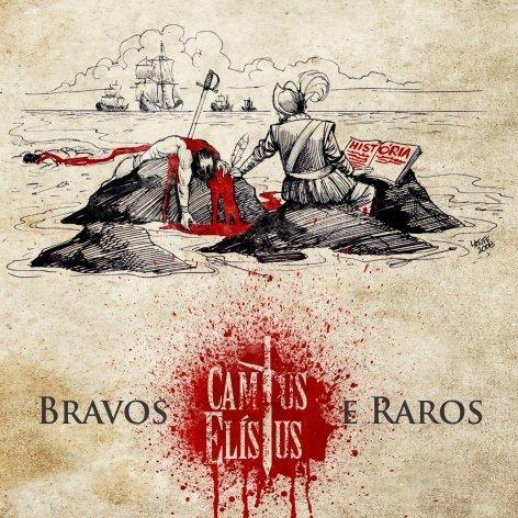 Portada de Álbum "Bravos e Raros", de Campus Elísius
