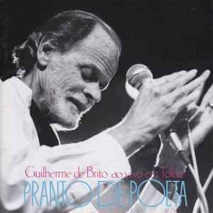 Portada de Álbum "Ao Vivo em Tokio - Pranto de Poeta ", de Guilherme de Brito