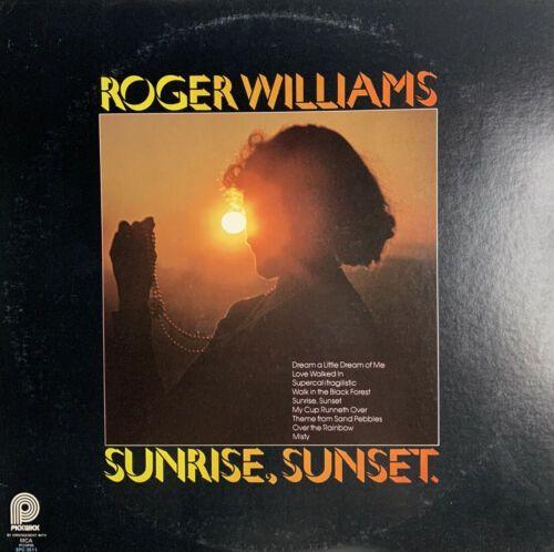 Portada del álbum "Sunrise Sunset", de Roger Williams