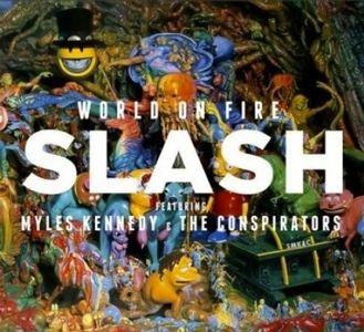 Capa do Álbum "World On Fire", de Slash