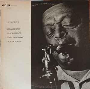 Portada del álbum "Live At Pio's", de Ben Webster