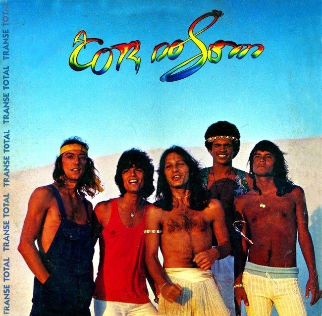 Portada del álbum "Transe Total ", de A Cor do Som