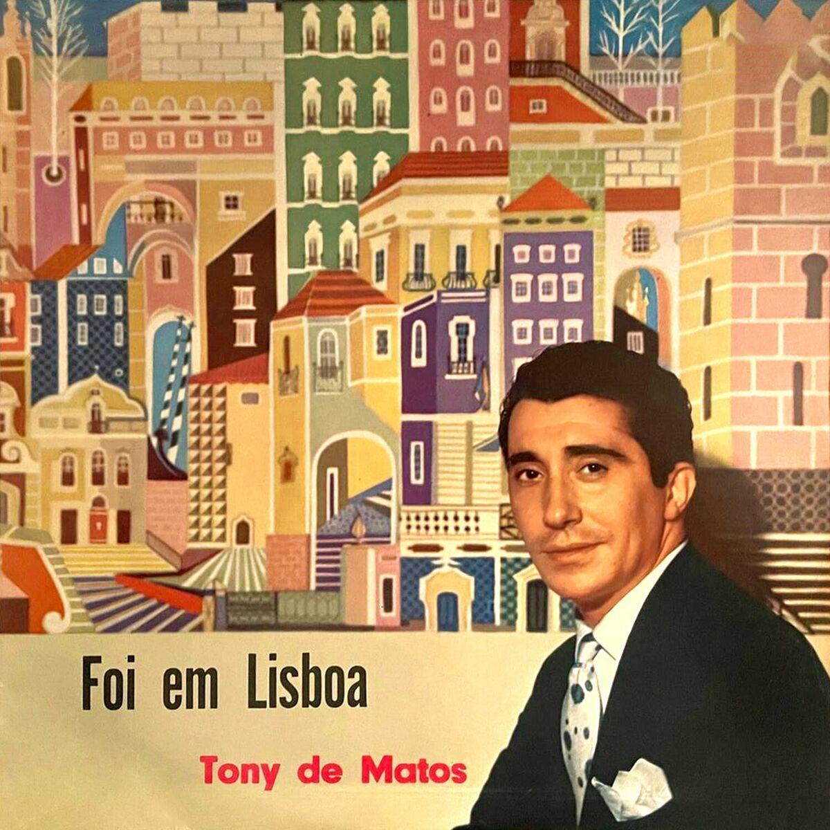 Capa do Álbum "Foi Em Lisboa", de Tony de Matos