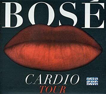 Capa do álbum "Cardio Tour", de Miguel Bosé