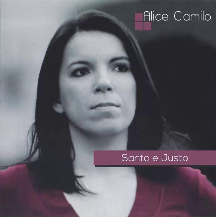 Portada de Álbum "Santo e Justo", de Alice Camilo