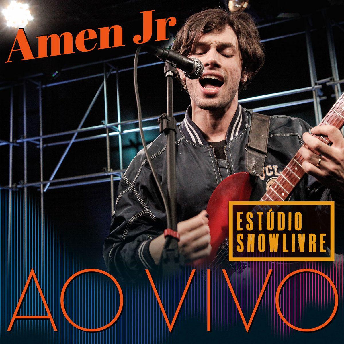 Portada de Álbum "Amen Jr no Estúdio Showlivre", de Amen Jr
