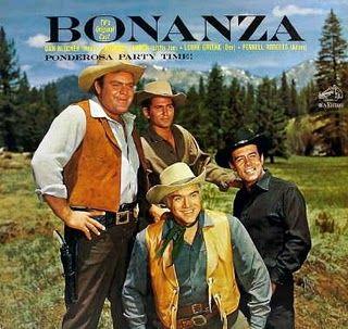 Capa do Álbum "Ponderosa Party Time", de Bonanza
