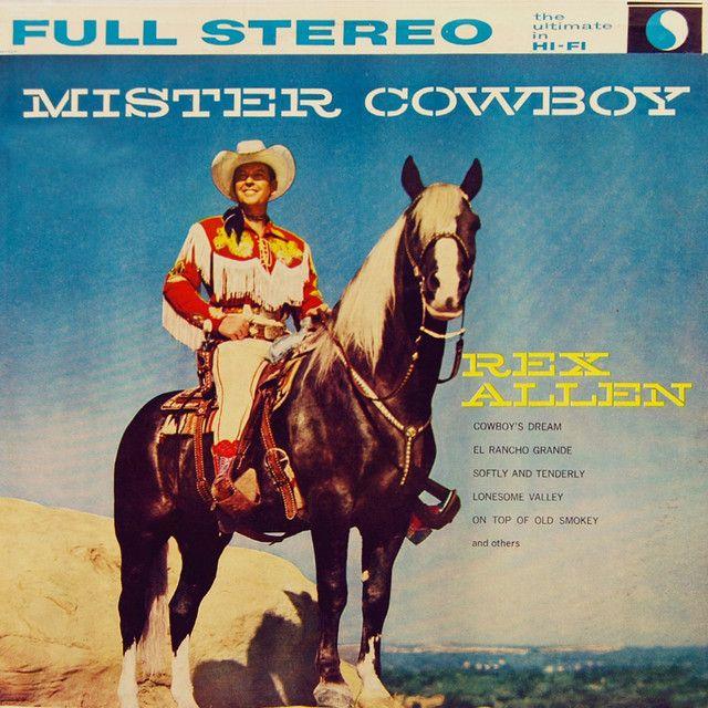 Portada de Álbum "Mister Cowboy", de Rex Allen