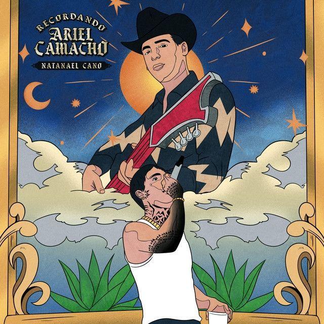 Portada de Álbum "Recordando Ariel Camacho (Live)", de Natanael Cano