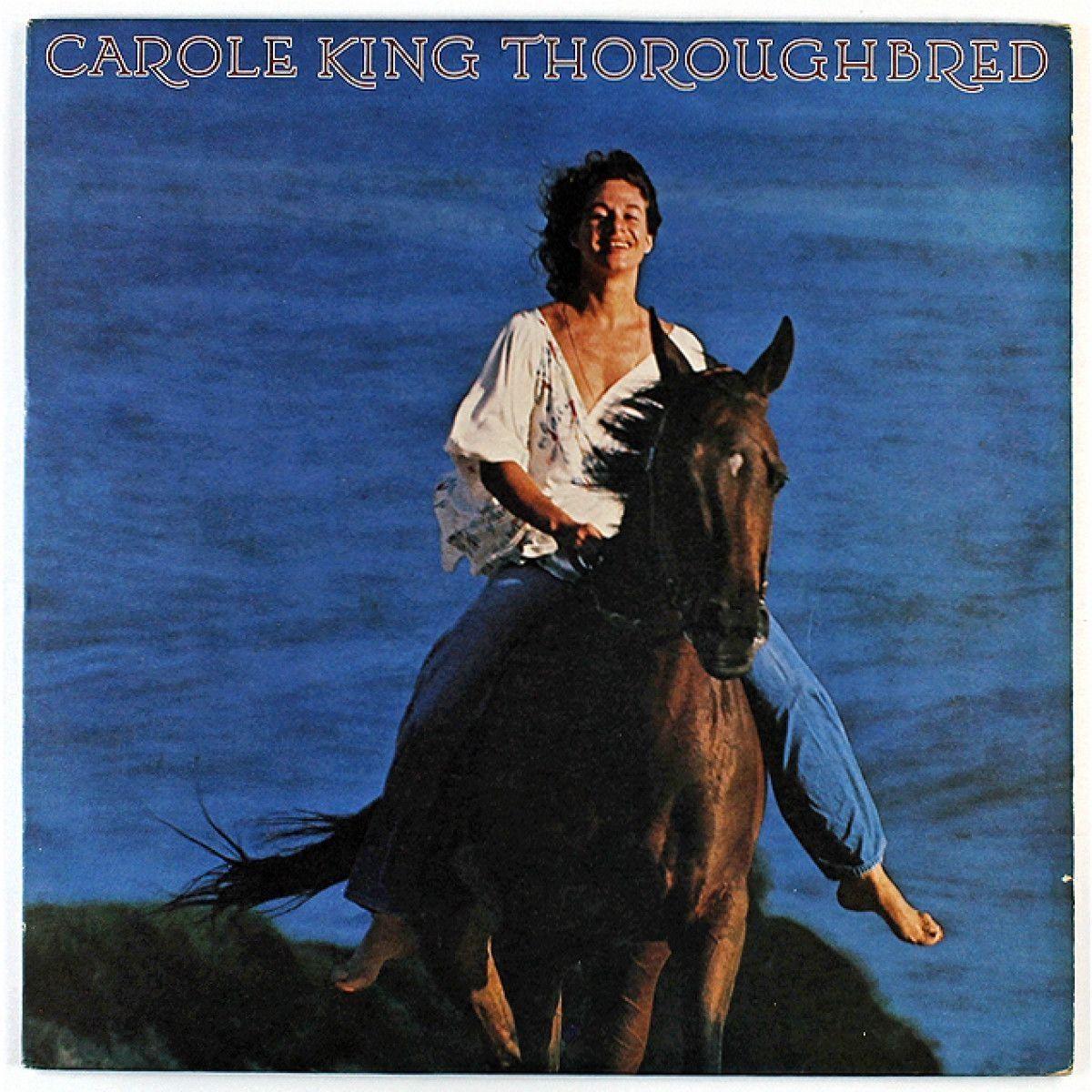 Capa do álbum "Thoroughbred", de Carole King