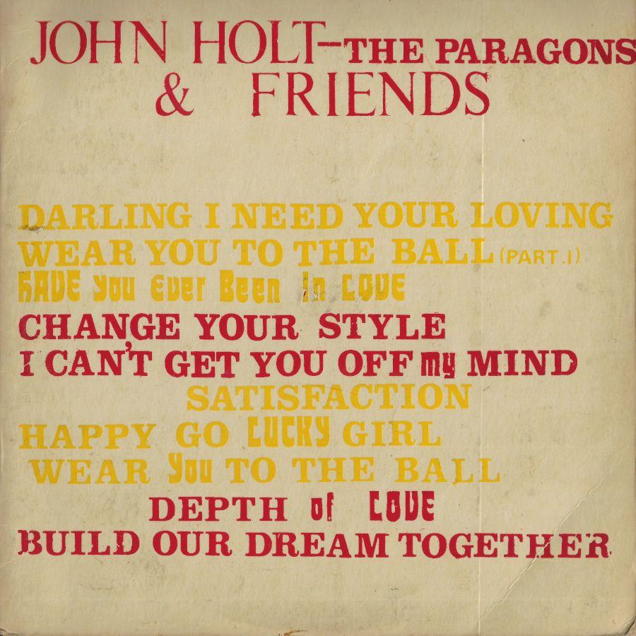 Capa do álbum "The Paragons & Friends", de John Holt