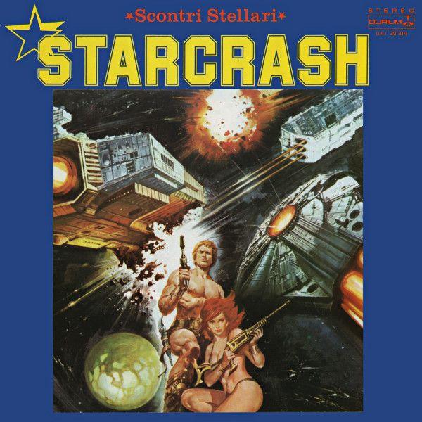 Capa do álbum "Starcrash / Scontri Stellari", de John Barry