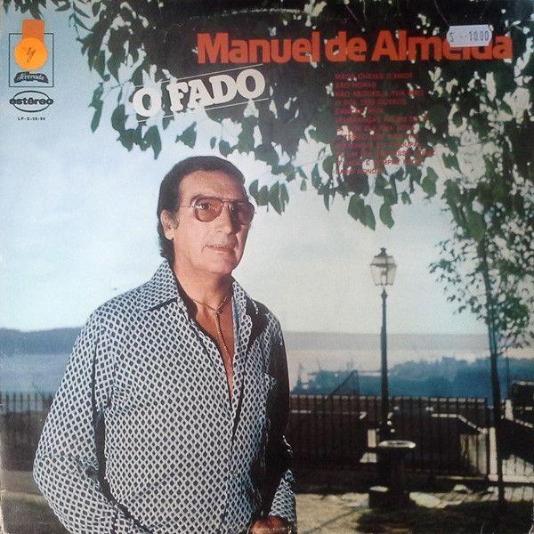 Capa do Álbum "O Fado", de Manuel de Almeida