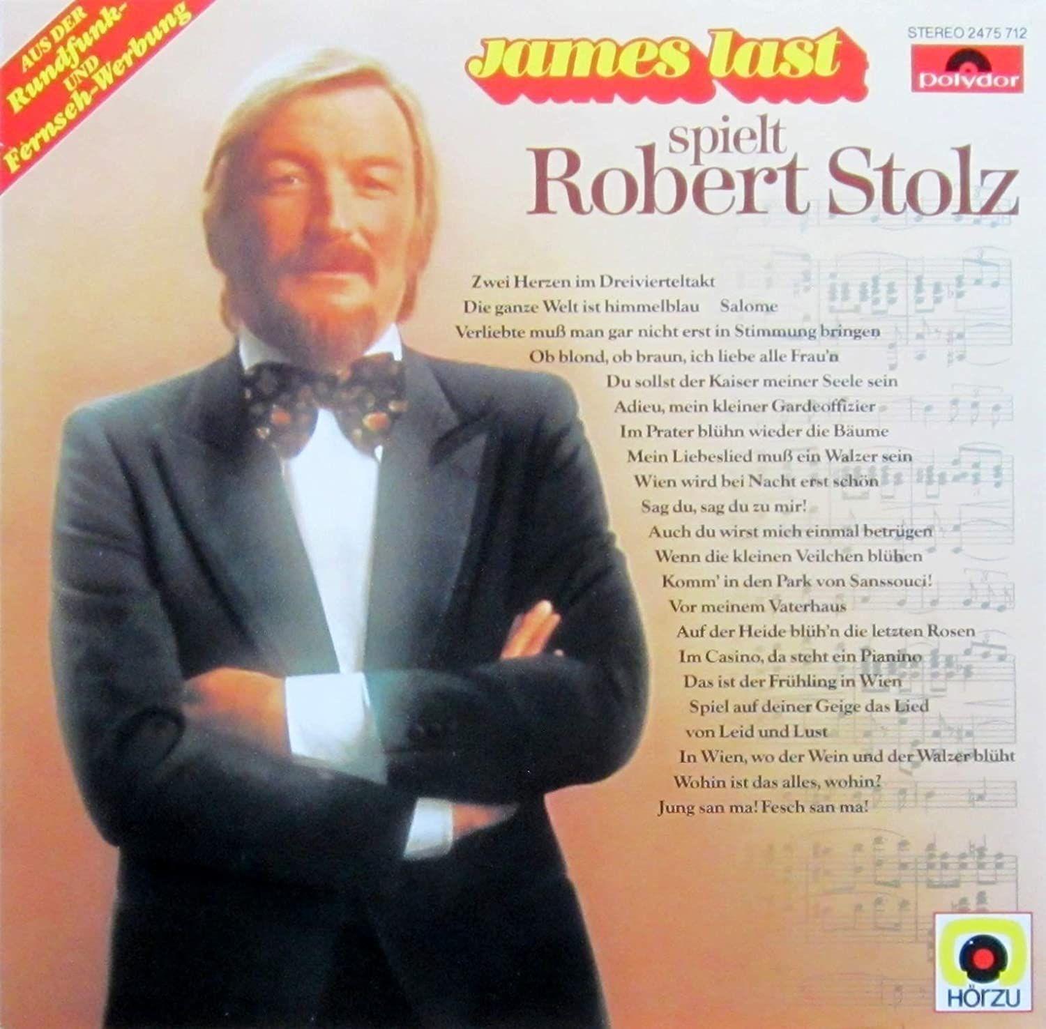 Portada del álbum "Plays Robert Stolz", de James Last