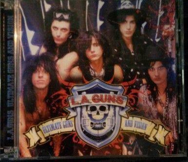 Capa do Álbum " Ultimate Guns And Vision", de L.A. Guns