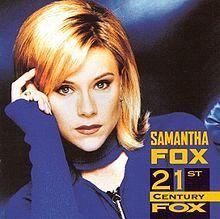 Capa do Álbum "21st Century Fox", de Samantha Fox