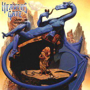 Portada de Álbum "Livin' in Hysteria", de Heaven's Gate