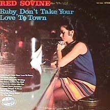 Capa do álbum "Ruby, Don't Take Your Love To Town", de Red Sovine
