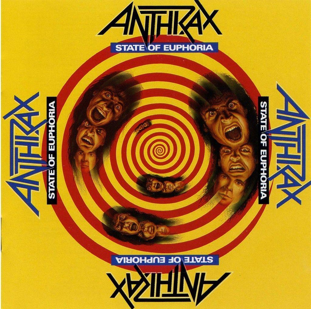 Capa do álbum "State of Euphoria", de Anthrax