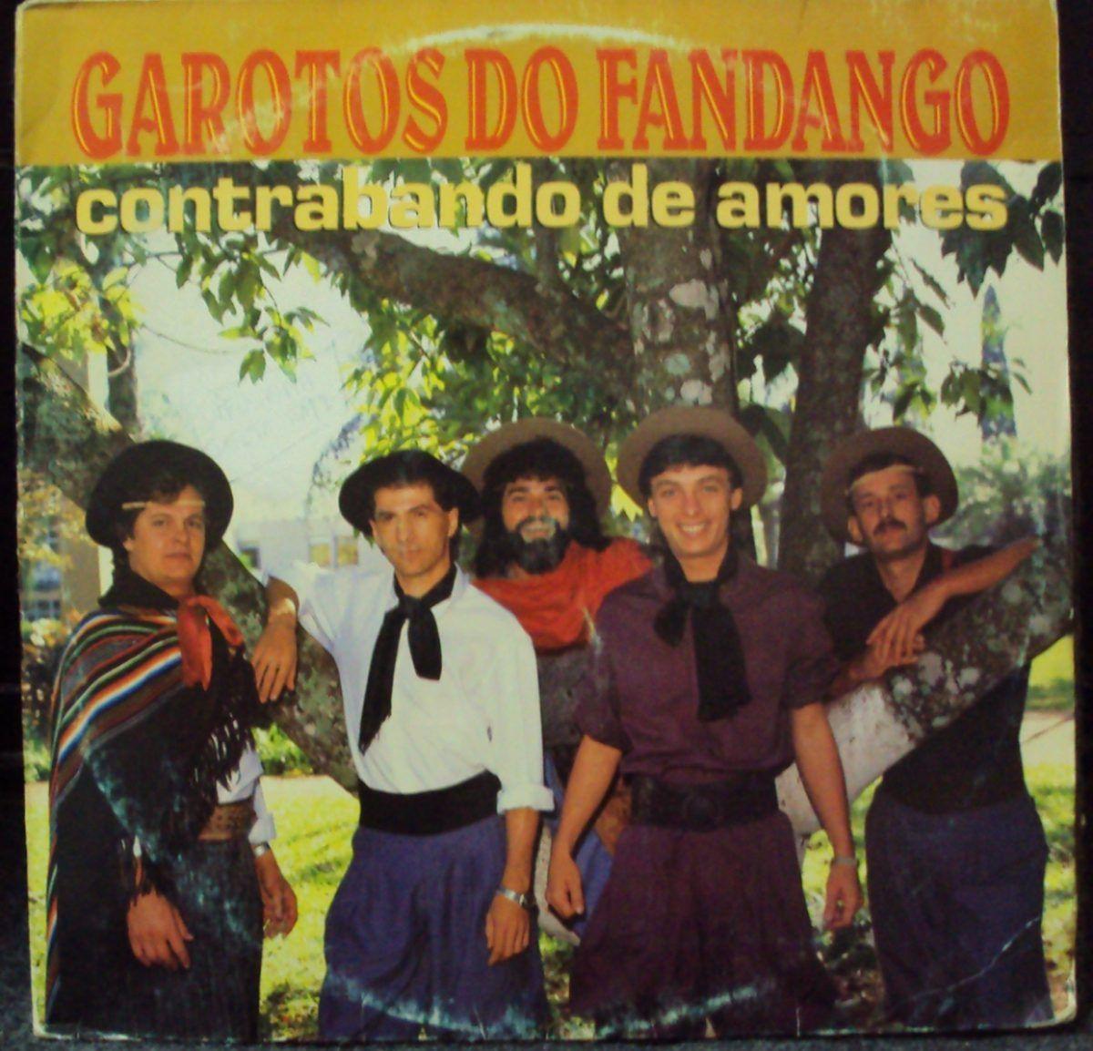 Portada de Álbum "Contrabando de Amores", de Garotos do Fandango