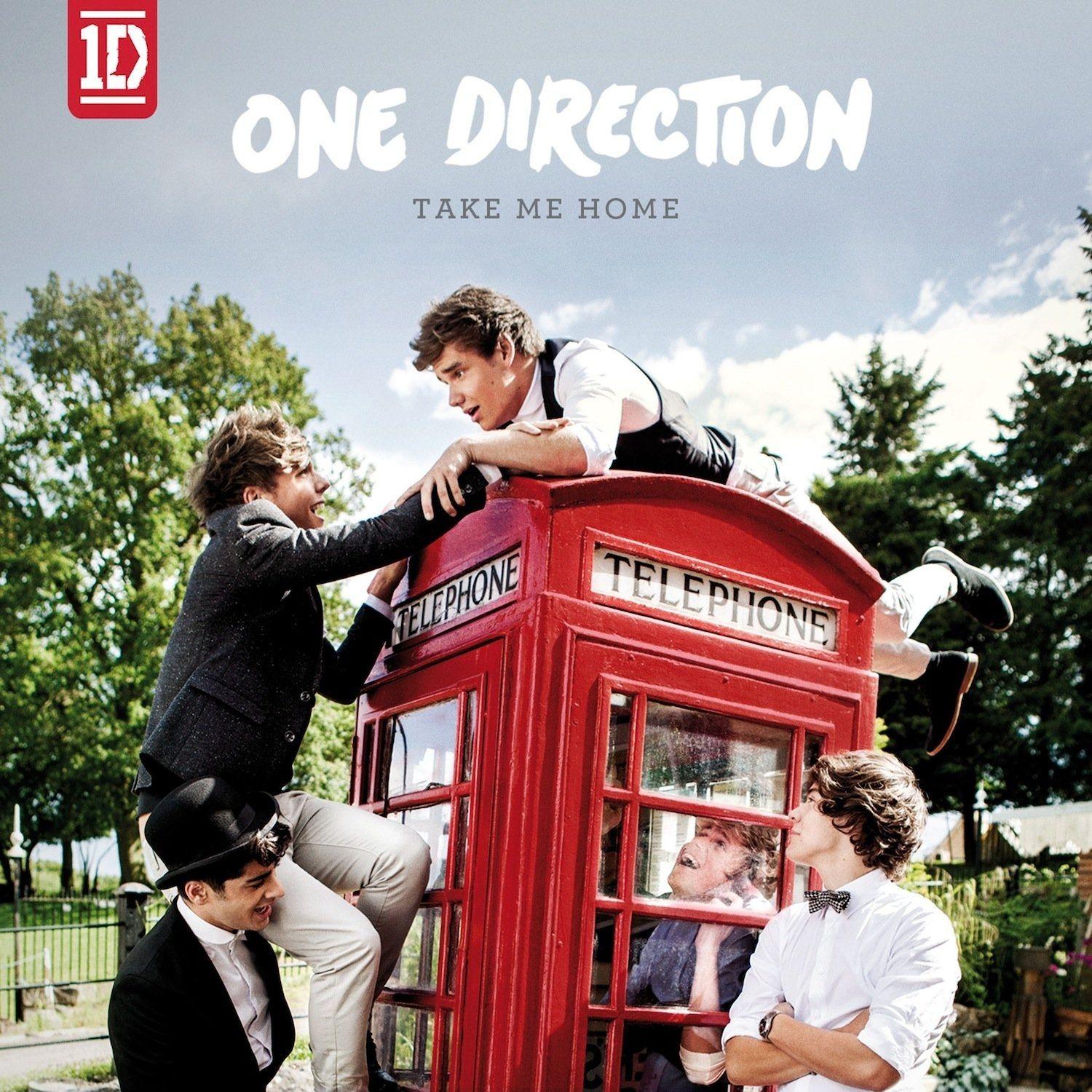 Capa do Álbum "Take Me Home", de One Direction